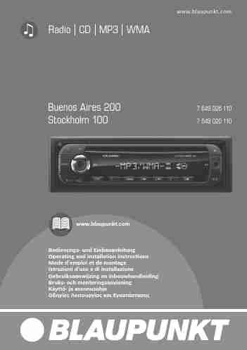 Blaupunkt Car Stereo System 7 649 026 110-page_pdf